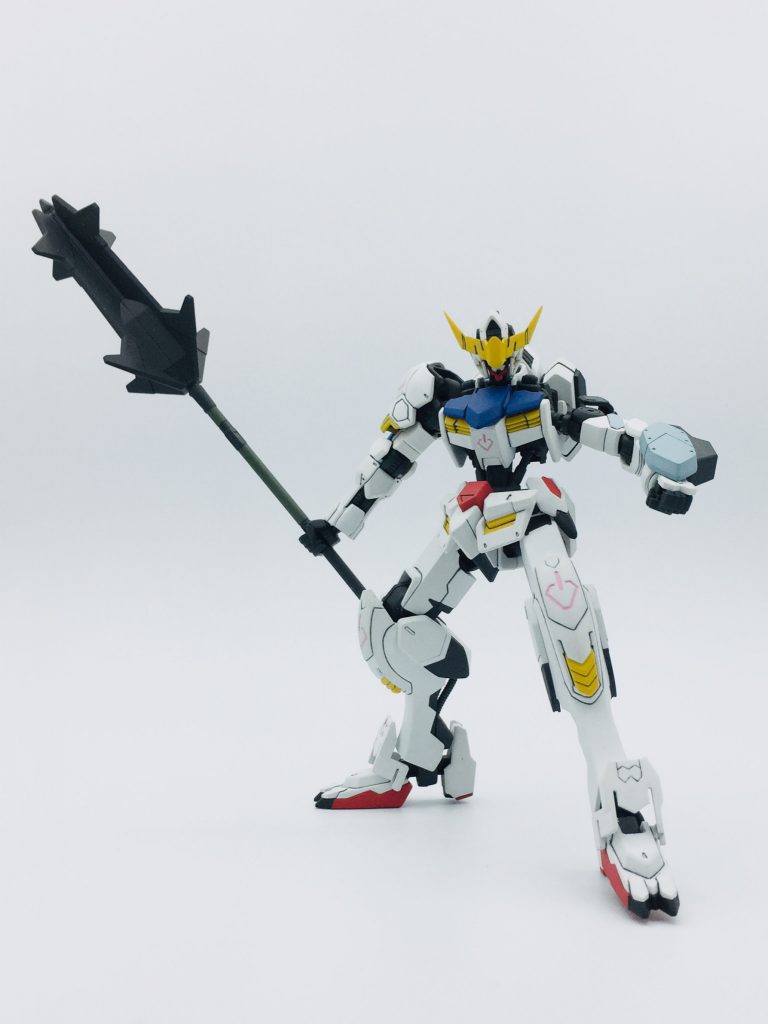 HG 001 1/144 ガンダム バルバトス ガンプラ 完成–2枚目/制作者：kan-o-gunplablog
