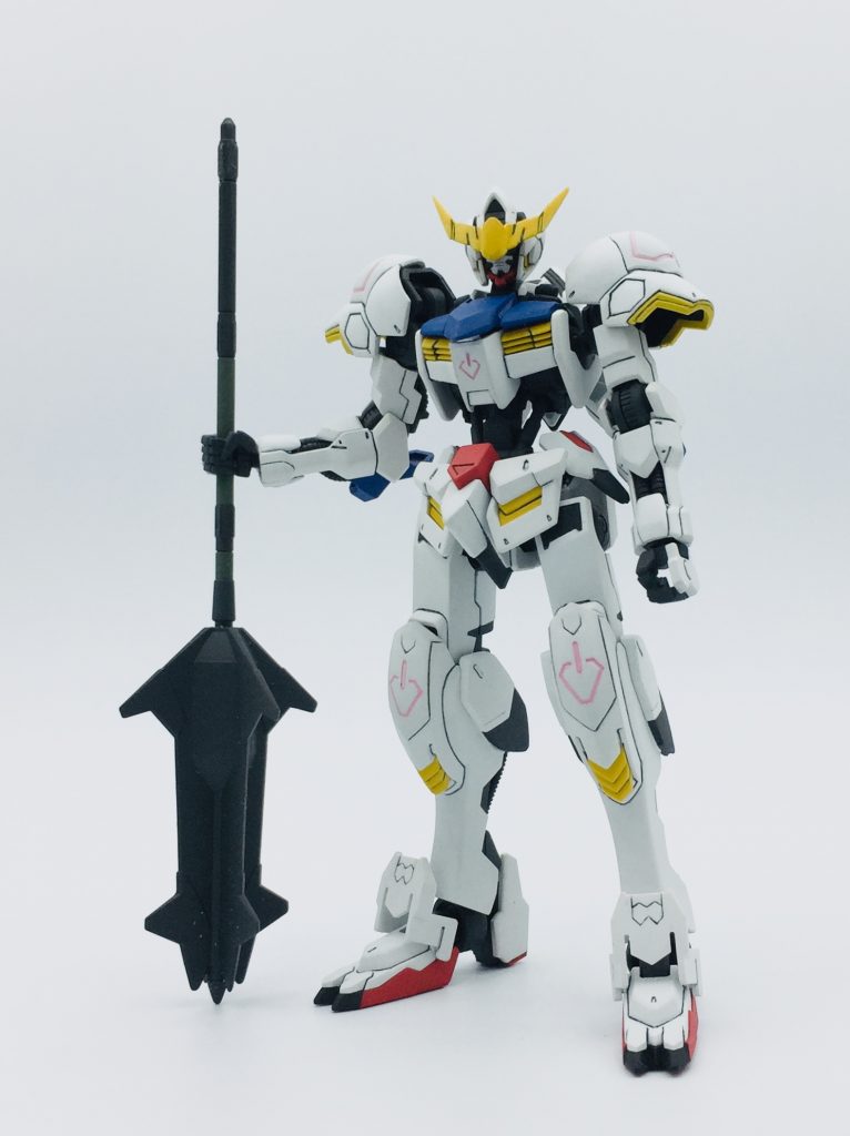 HG 001 1/144 ガンダム バルバトス ガンプラ 完成–3枚目/制作者：kan-o-gunplablog