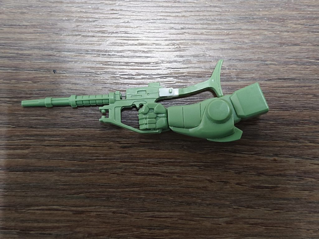 マシンガンのストック部分改修