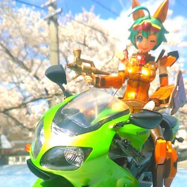 桜前線到来！ダイバーナミさんも晴天桜前線仕様にお色直しでお披露目デス！