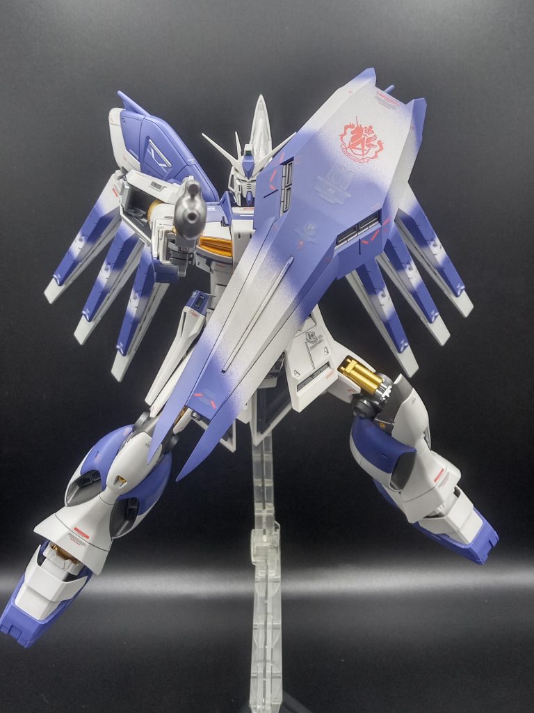 ライフル構え。