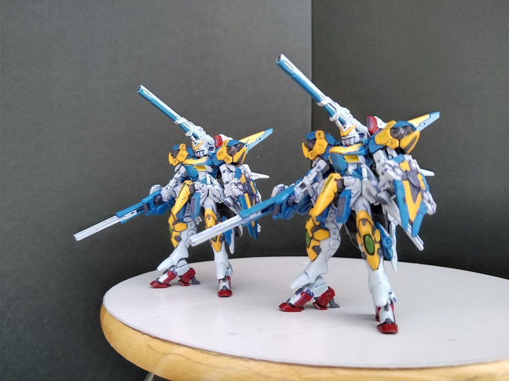 一番カッコ良かったV2アサルトバスターガンダムは２体作りました。