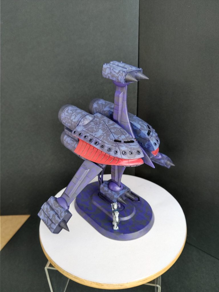 機体左斜めから。