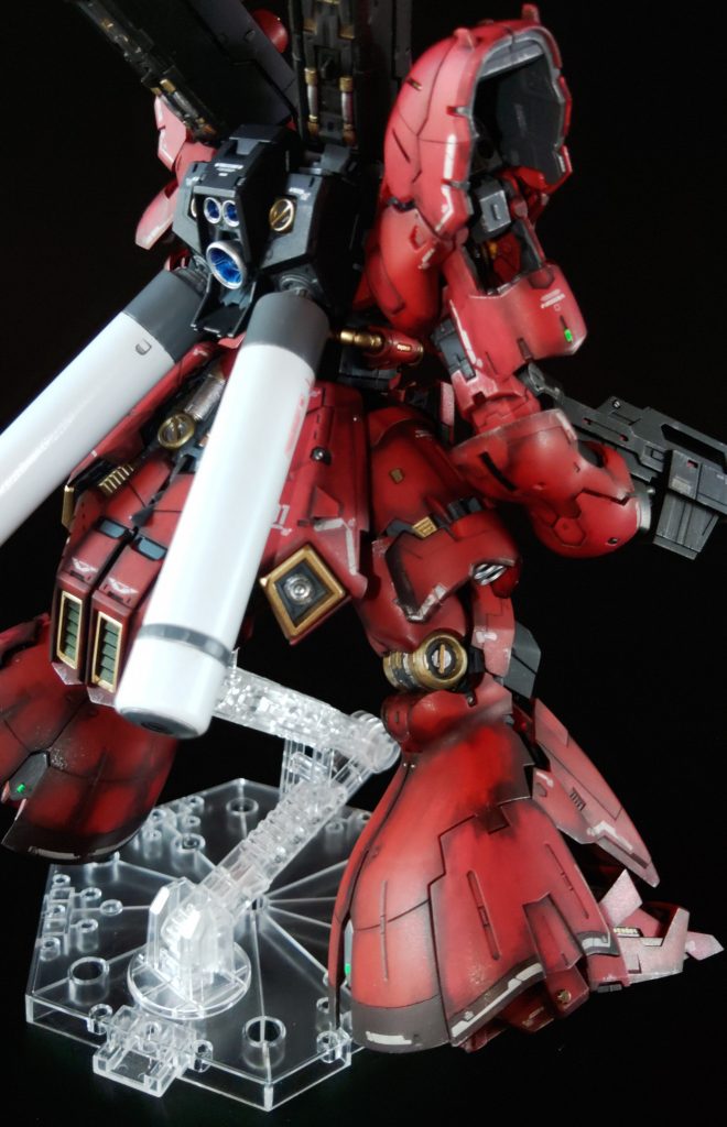 足回りは某YouTuberさんの作例を真似してスジボリ追加&塗り分け。