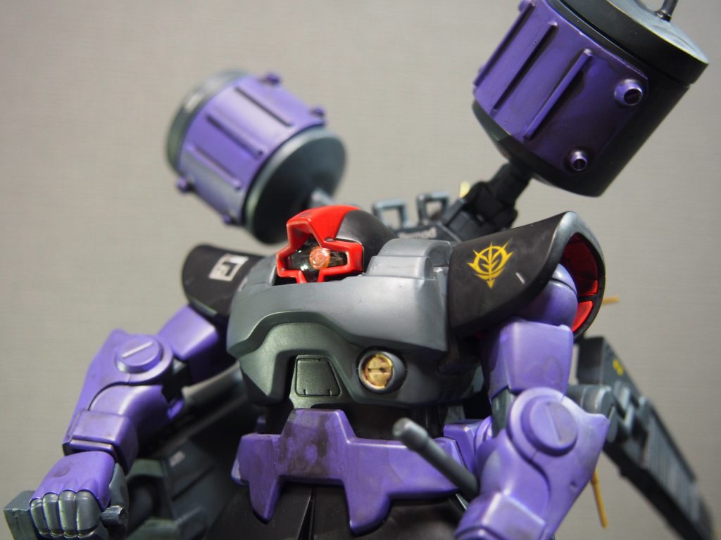 斜めから②。カッコいい~。デカールは、ポイントだけ入れました。主張してなくてイイ感じです。