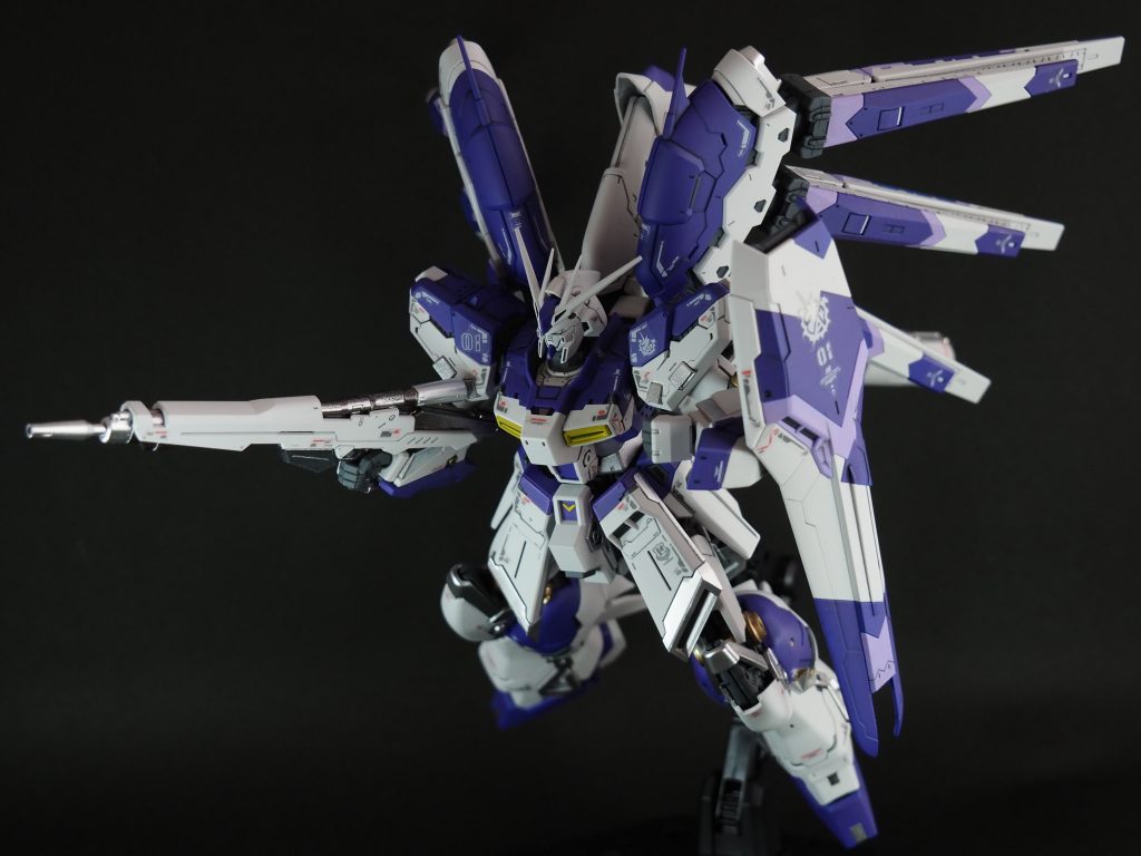 パープル2色はスプレー塗装に初挑戦でした。