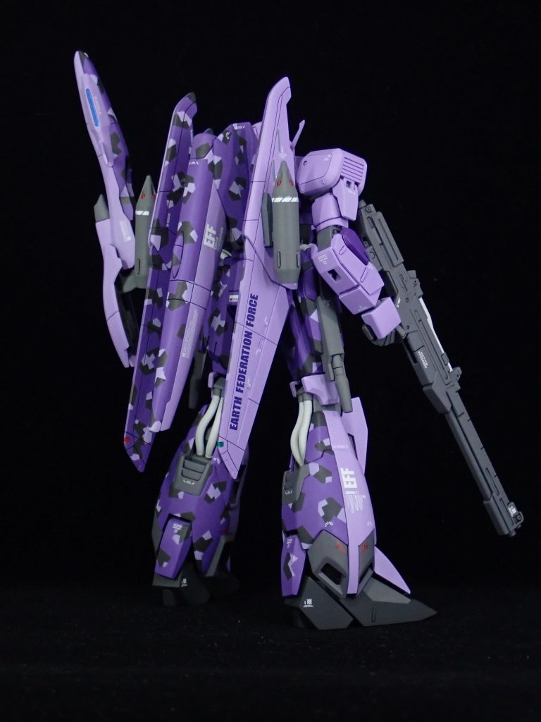 ゼータプラスA1 スプリッター迷彩（HGUC 1/144）–6枚目/制作者：クルトン