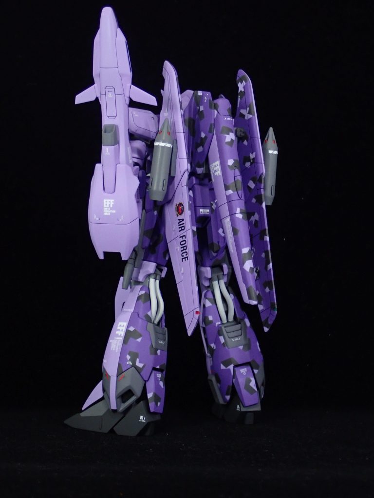 ゼータプラスA1 スプリッター迷彩（HGUC 1/144）–7枚目/制作者：クルトン