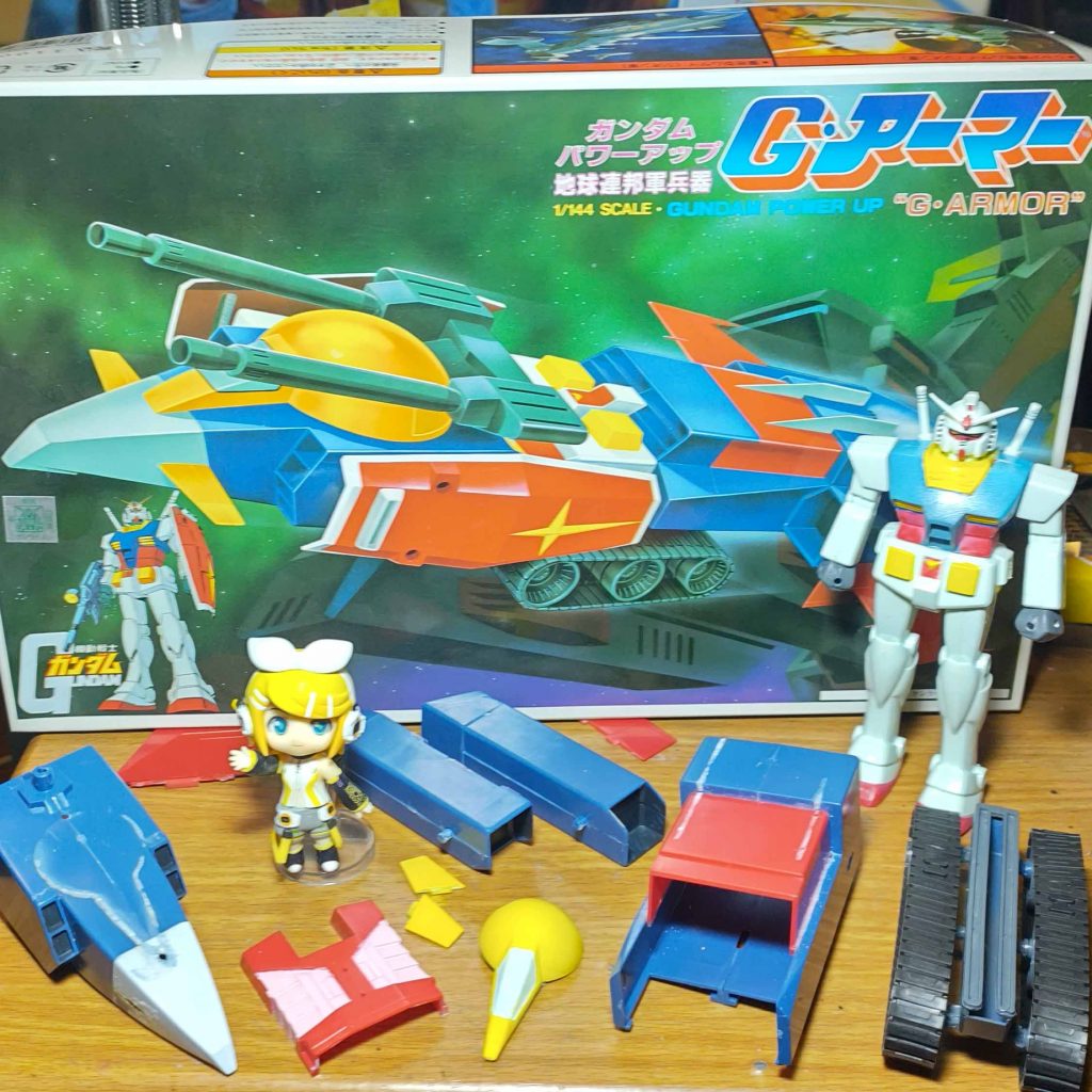 プラモが買えないなら昔作ったプラモを分解して作り直すしかないけれど、逆に自分のレベルアップを知れる良い機会に😍