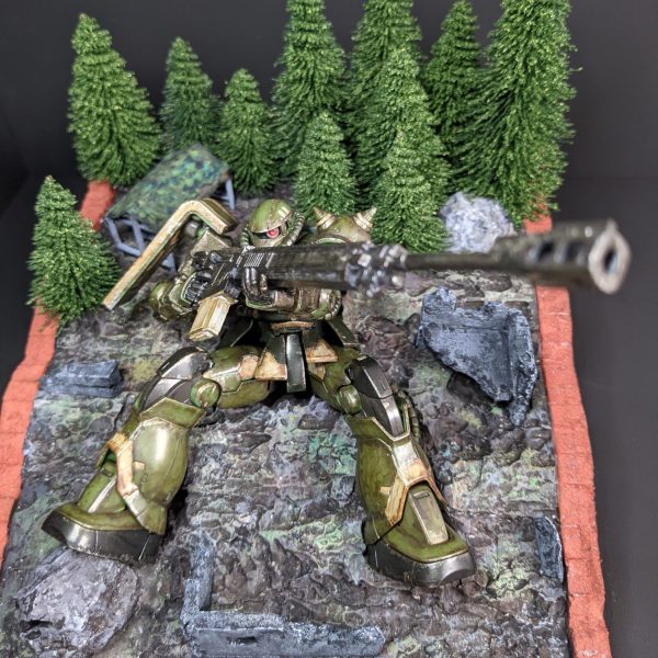 HGUCザクⅡ　地上戦