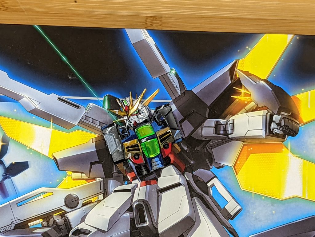 箱絵に乗っけて調整しながら塗っていきました。