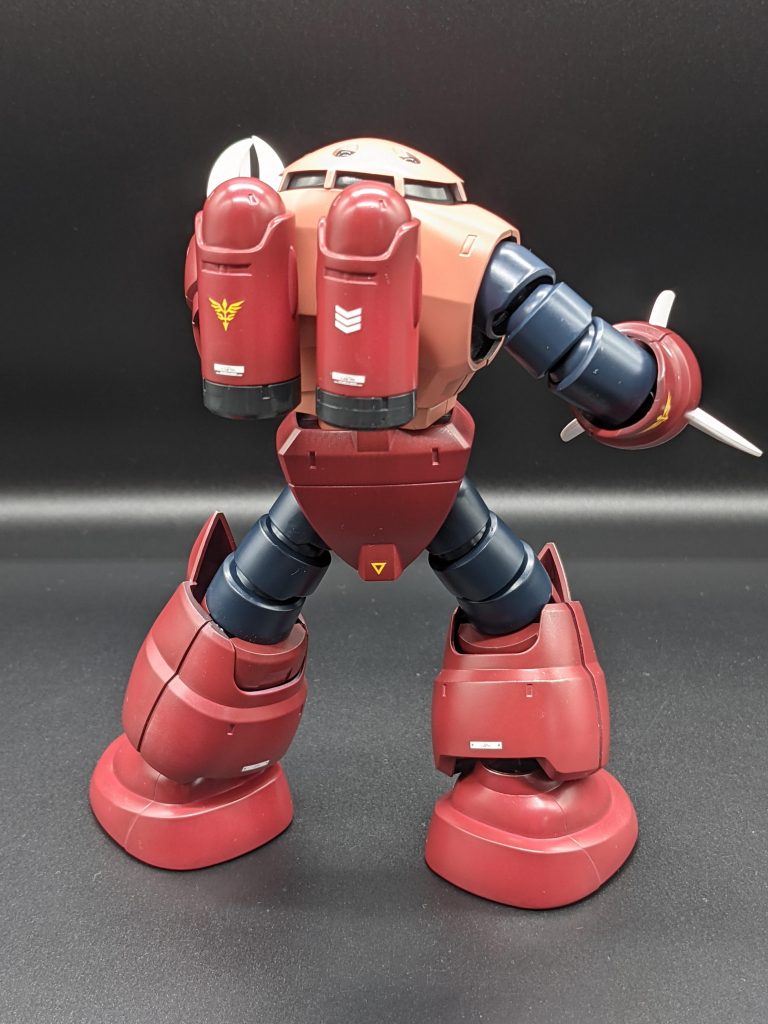 もちろんエンブレムはネオ・ジオンエンブレムに変更。 