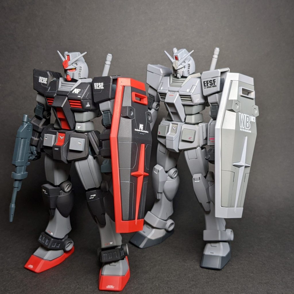 プロトタイプガンダム＆G3ガンダム（EGガンダム改造）｜ミスターさんのガンプラ作品｜GUNSTA（ガンスタ）