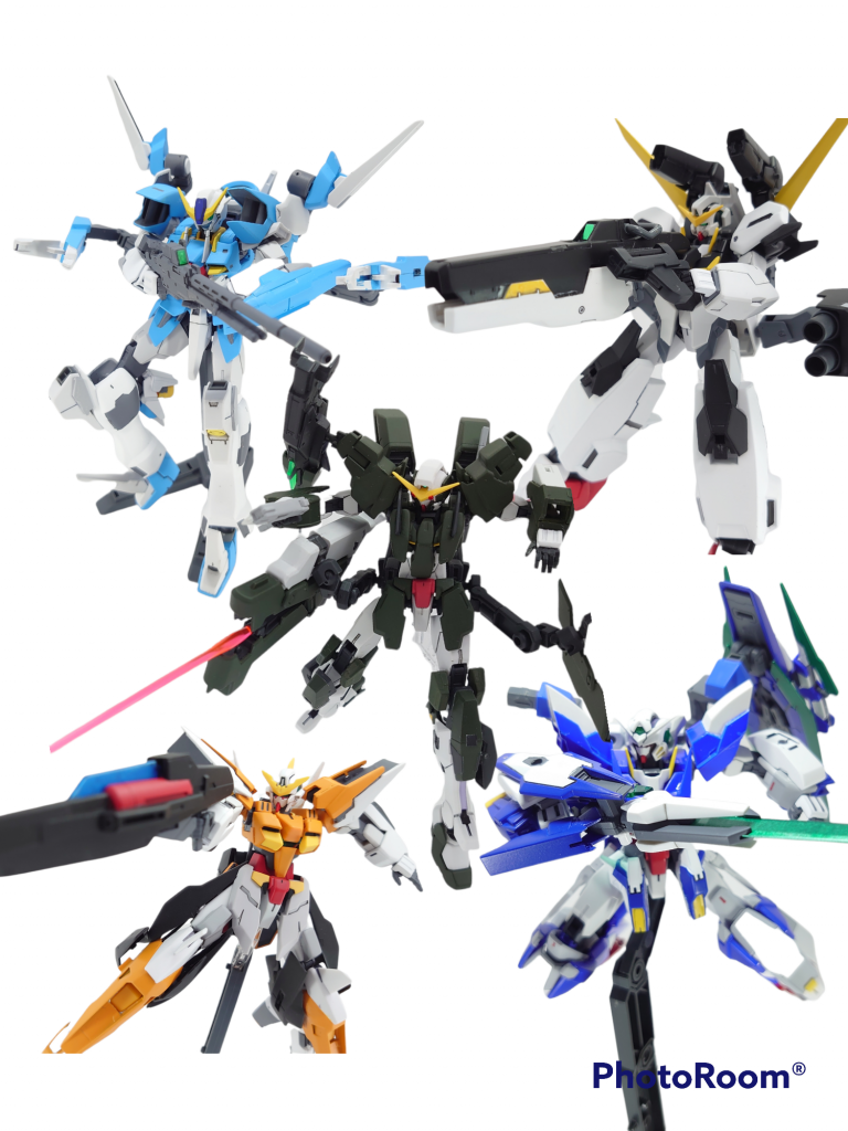 5機のガンダムによる共闘