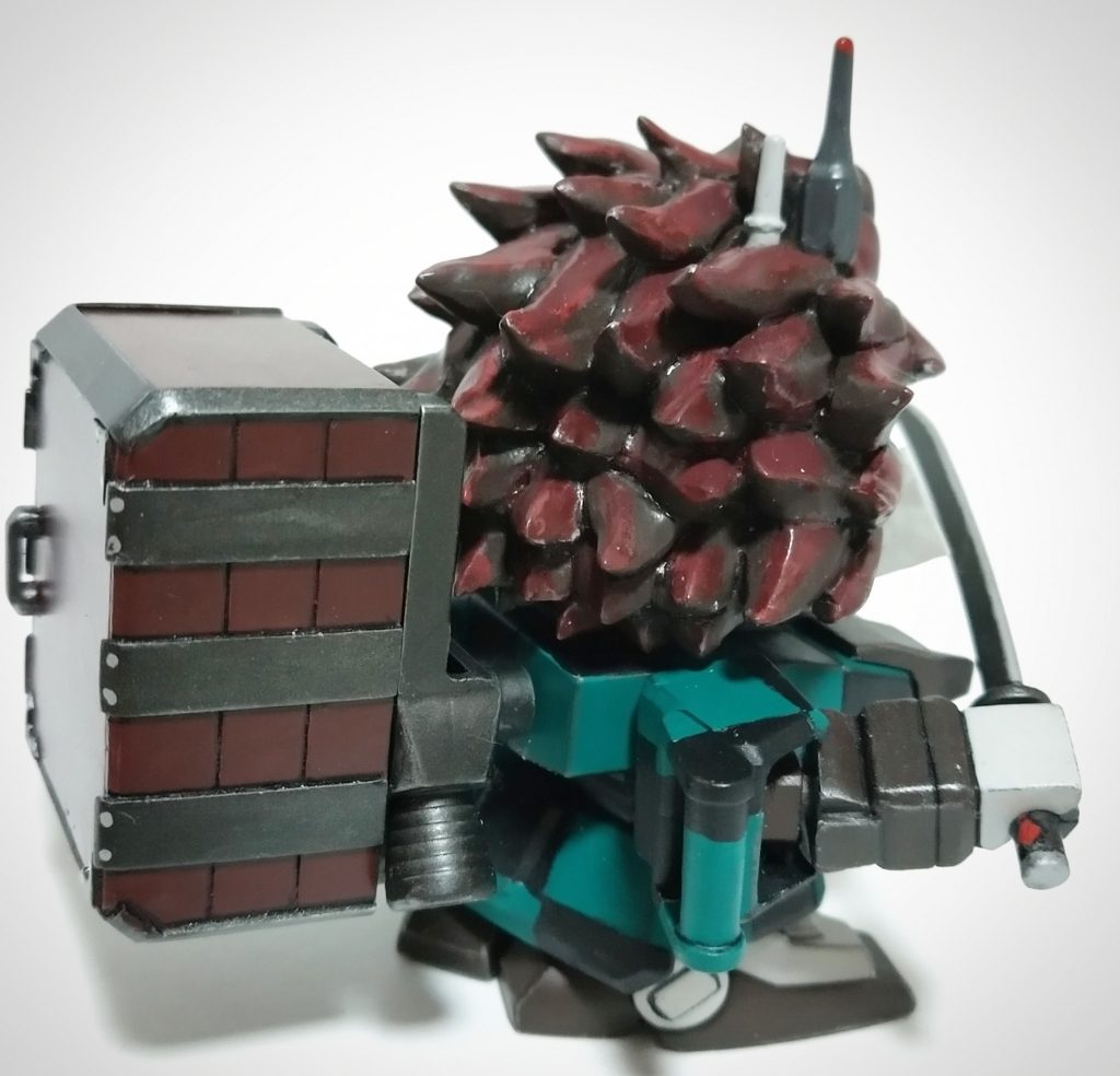 髪型は束感と明暗を出すのが大変でした。