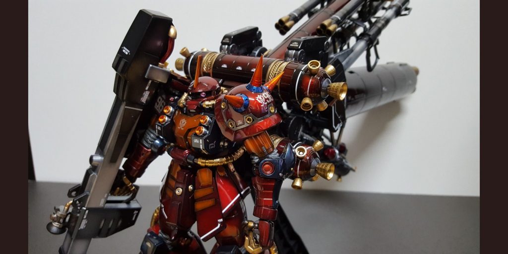 キャンディー塗装　サイコ・ザク–2枚目/制作者：oganeko