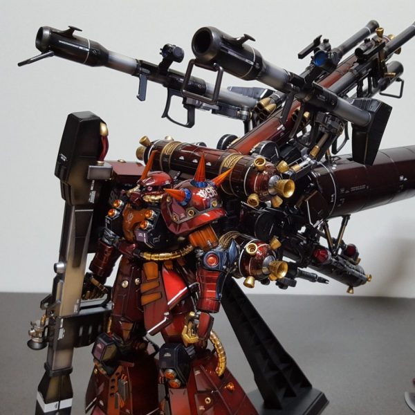 キャンディー塗装　サイコ・ザク