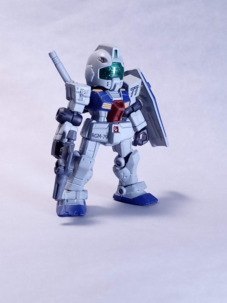 モビルスーツアンサンブル・ジム・改造、リペイント–2枚目/制作者:マッドさん