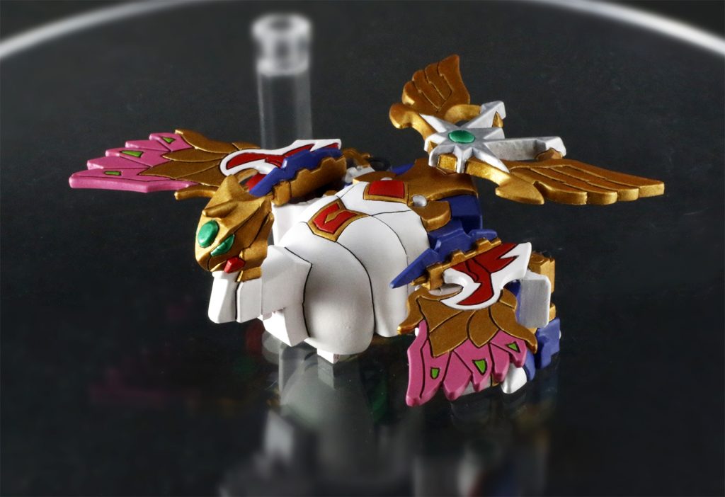 大変形!大輝煌鳳凰(マクシマス・フェニックス)です。ちゃんとこういうギミックもあるのが大将軍コレクションの素晴らしいところ。