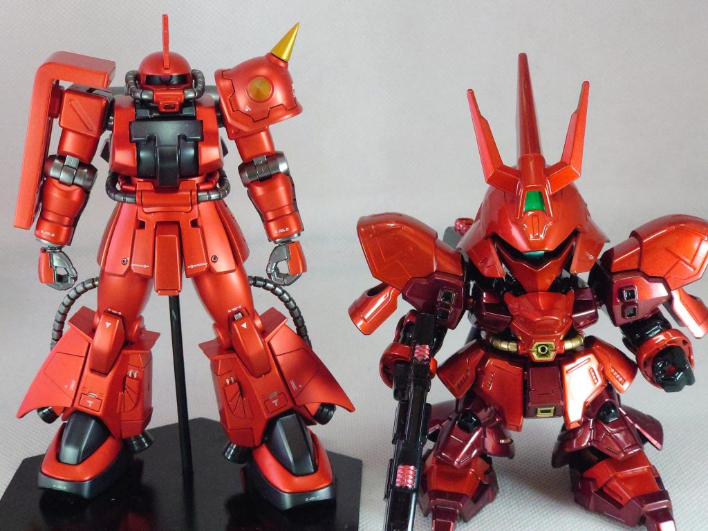 普通のキャンディとの比較です  実は足の塗分けミスってるのは秘密です