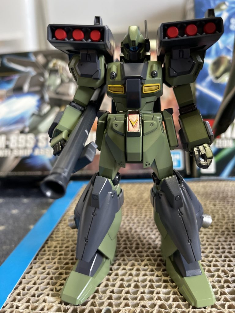 部分塗装は割愛しました、途中で心が折れた