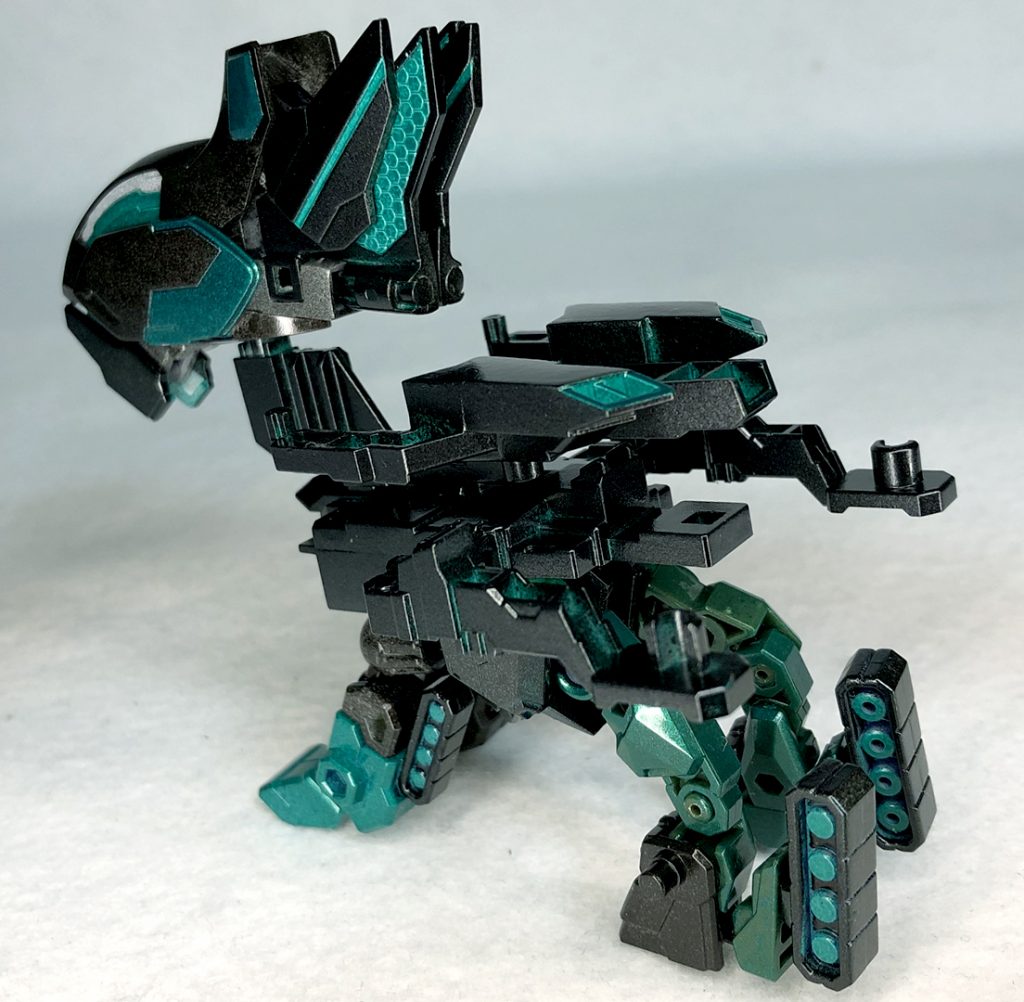 【ポケモンガンプラ】ジガルデ（全フォルム再現）–2枚目/制作者：コン◎SDポケモンガンプラ