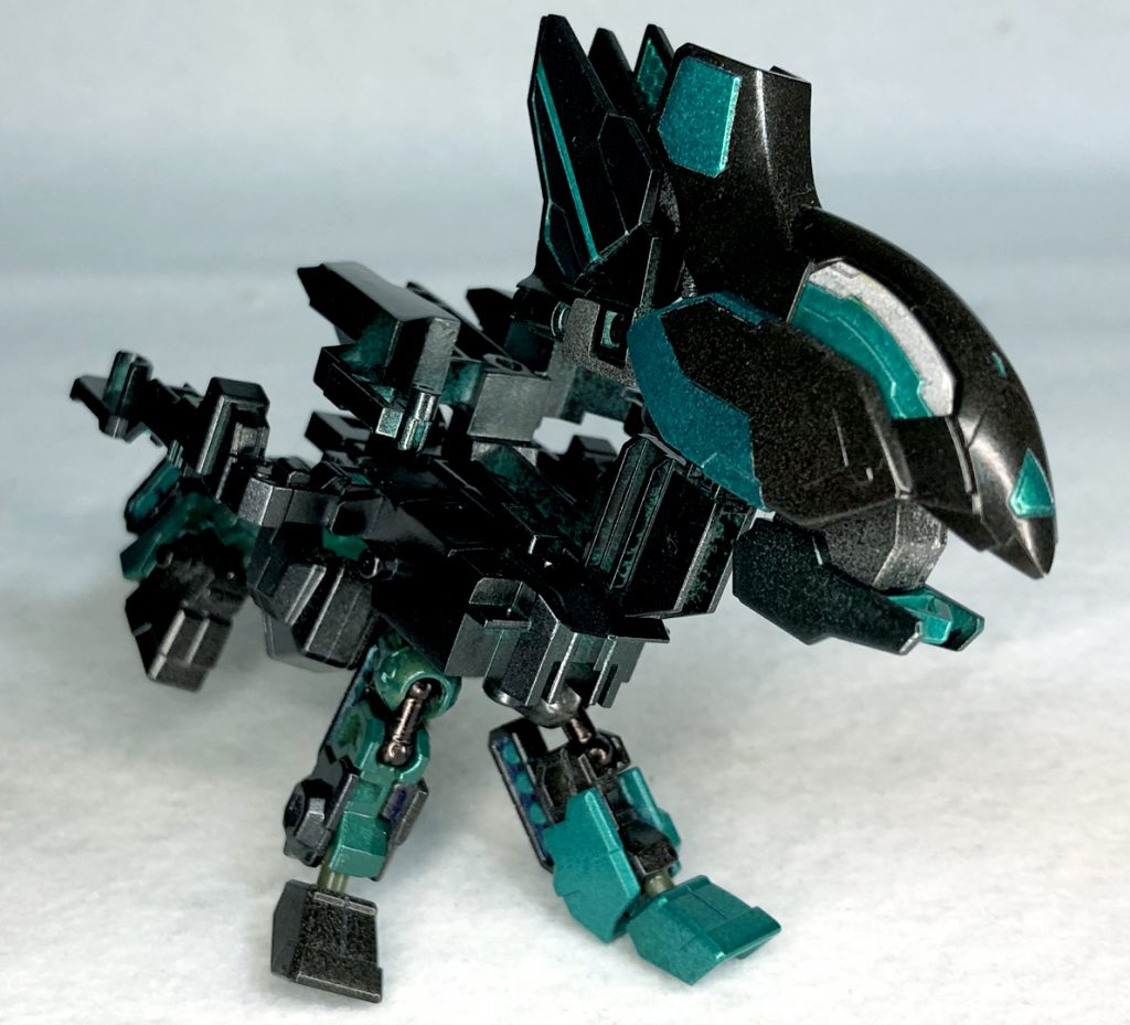 【ポケモンガンプラ】ジガルデ（全フォルム再現）–3枚目/制作者：コン◎SDポケモンガンプラ