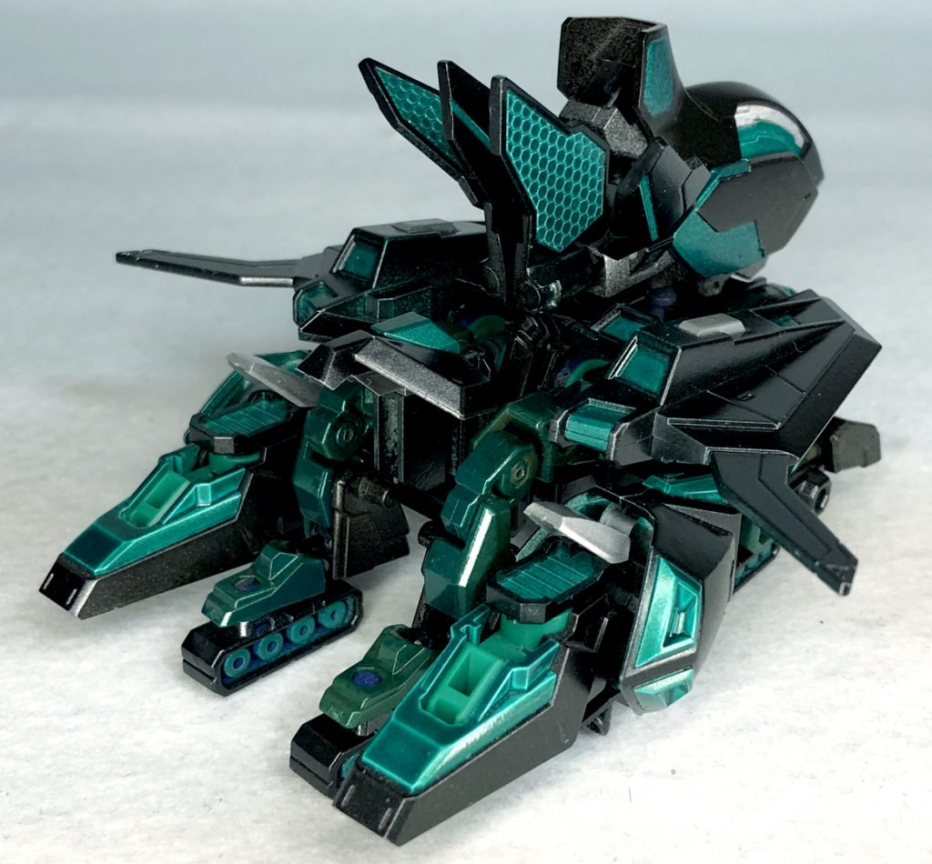 【ポケモンガンプラ】ジガルデ（全フォルム再現）–5枚目/制作者：コン◎SDポケモンガンプラ