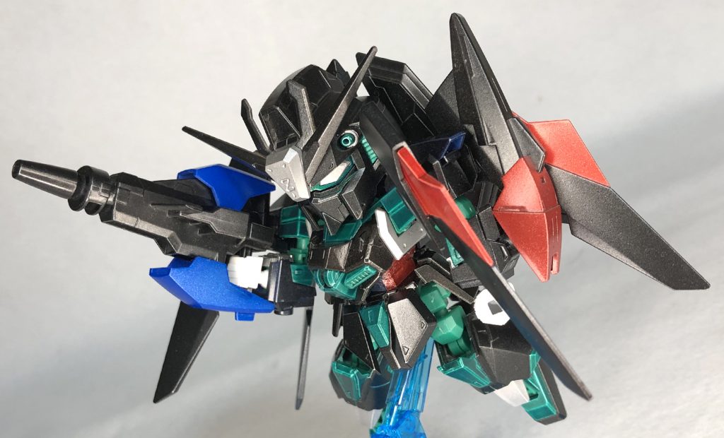 【ポケモンガンプラ】ジガルデ（全フォルム再現）–4枚目/制作者：コン◎SDポケモンガンプラ