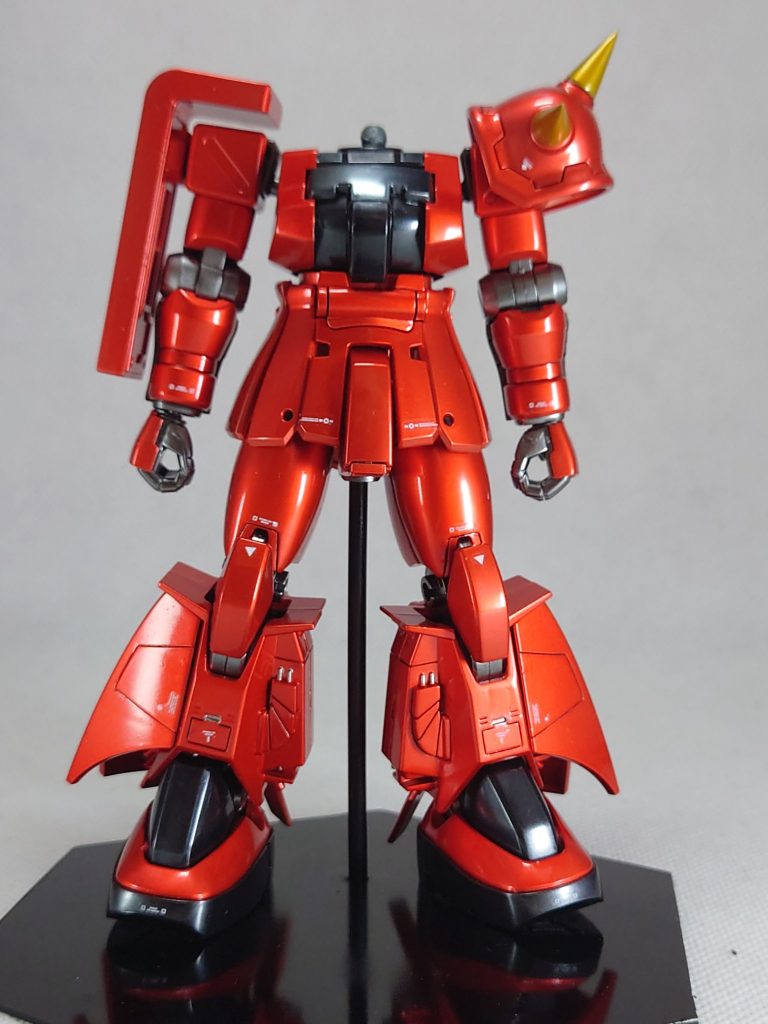 最後のつや消しを吹く前の状態です