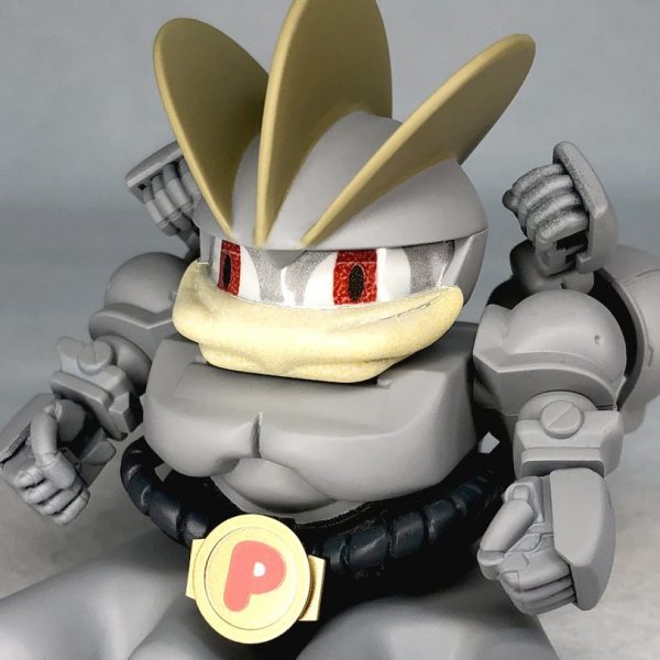 【ポケモンガンプラ】カイリキー【SDガンダムとんとん相撲】