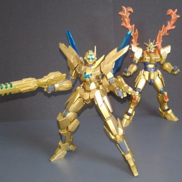 アルヴァトランジェント＆ゴルドバーニングガンダム