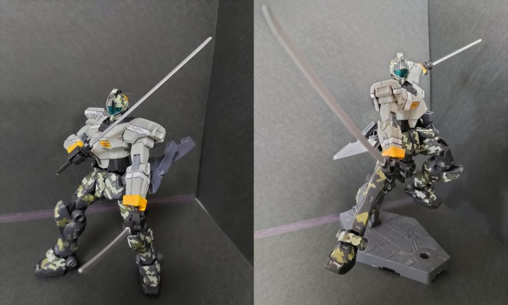 30MM カスタマイズウェポンズ(戦国兵装)より太刀、小太刀二刀流良いですね