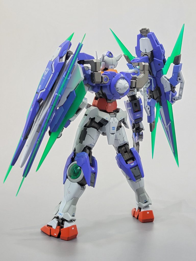 RG ダブルオークアンタ フルセイバー–3枚目/制作者：すばる