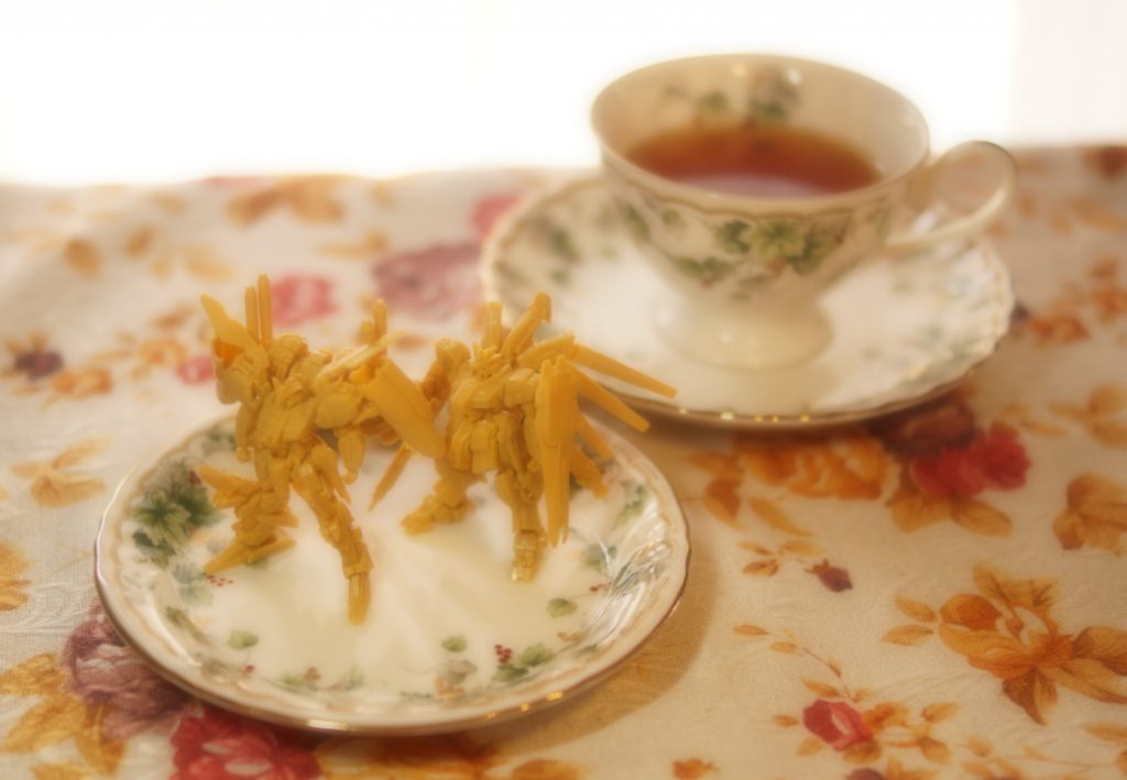 どんなふうに作ろうか仮組みしていたら、なんだか美味しそうに見えてしまったので、今回の投稿となりました。あしからず。皆さんは、メイプルとアップル、どちらがお好きですか(笑)?