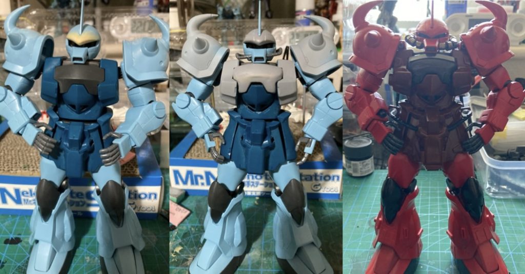 回収過程。マッチョになりました。