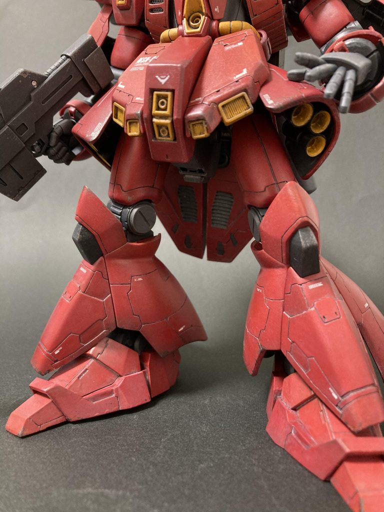 HGUC サザビー–6枚目/制作者：筆塗りおじさん