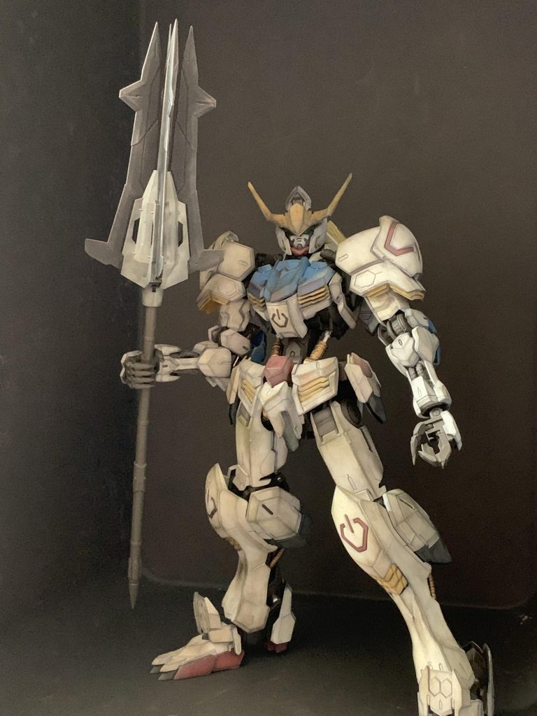 武装も黒立ち上げからのウェザリング！自分なりに楽しくがんばれた作品です！