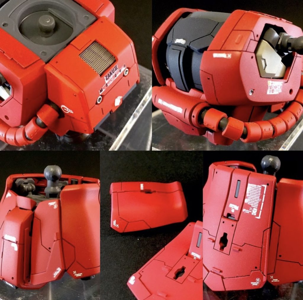 MG シャア専用 ザク–7枚目/制作者:BANTOA