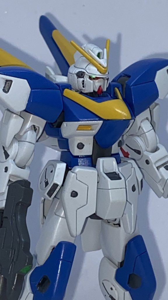 v2ガンダム hguc–5枚目/制作者：オセ！