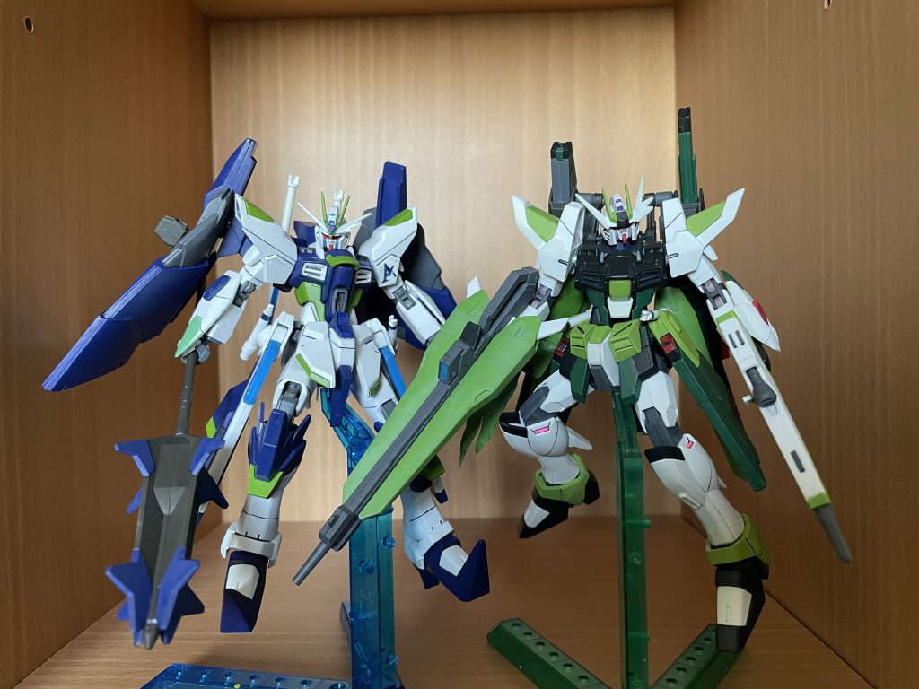 YuNiちゃん専用機としてフリーダムを選んだのは、彼女の自由すぎる性格とvtuber界の歌姫という事で、自由の名を持ちseedの歌姫ラクスの剣として戦ったフリーダムがピッタリだと思って作りました♪