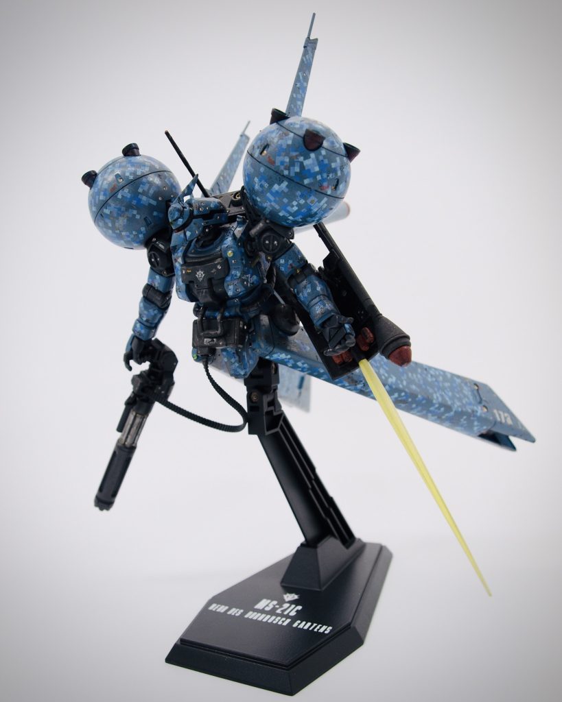 1/144 HGUC ドラッツェ–7枚目/制作者：@FATSOULDT