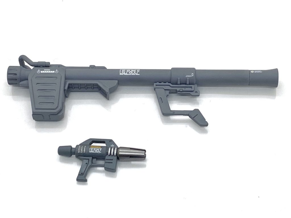 スプレーガンは塗り分け、バズーカはVer.G30thの流用です。