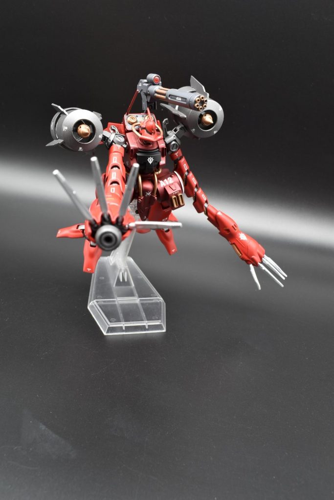 戦闘モールドでは、ガトリングを稼働先にして展開できます!