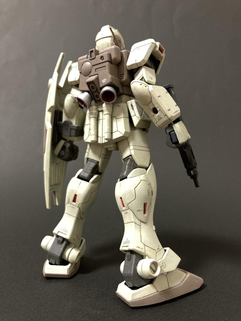 繰り返しですがウェザリングはしてません。筆むらです笑