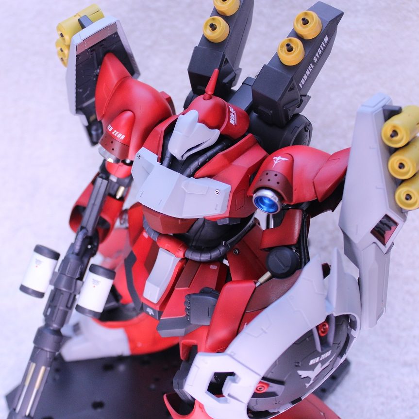 RE/100 ヤクト・ドーガ（クェス・エア機）｜takoさんのガンプラ作品｜GUNSTA（ガンスタ）