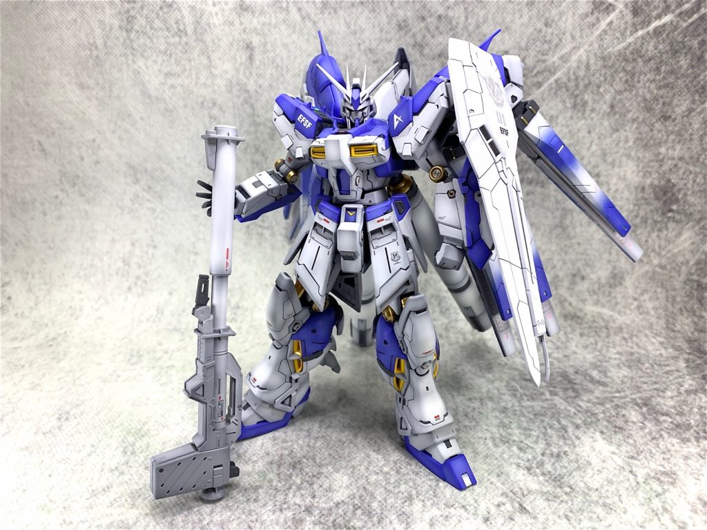 RG Hi-νガンダム–2枚目/制作者：gunplacraft