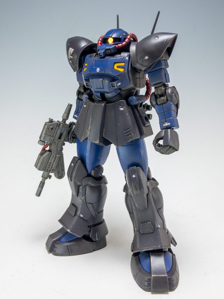 フロントビューです。MSDのキットをそのまま使ってます。デカールワークも、MSDを参考に。EFFマークは、もっと大きなものでも良かったかも(汗)