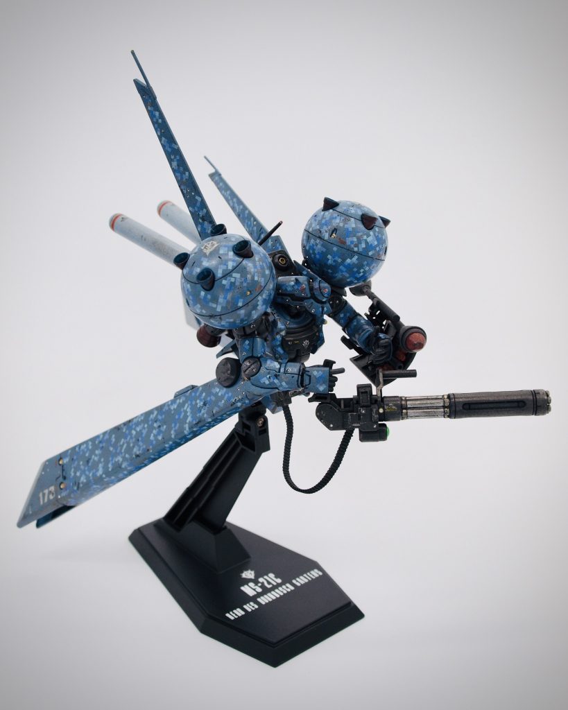 1/144 HGUC ドラッツェ–8枚目/制作者：@FATSOULDT