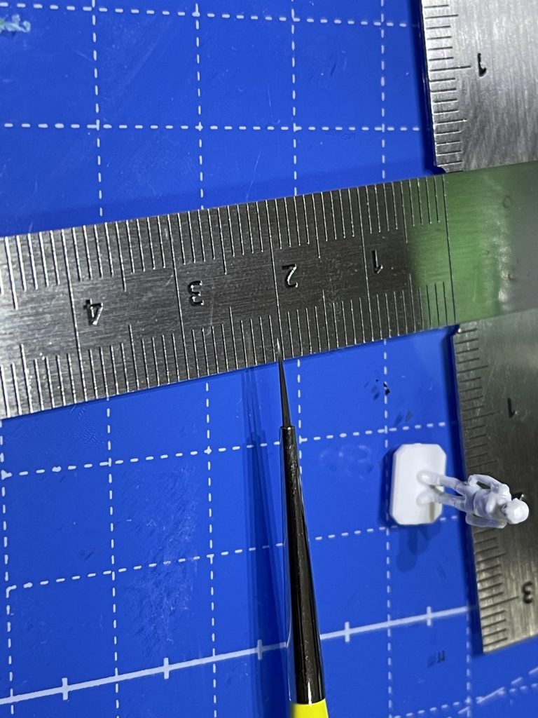 使用した筆はゴッドハンドのやつです。